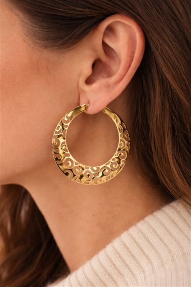 Orecchini Cianfrone Gioielli Donna in Oro OROR-24-198 - OROR-24-198